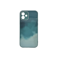 Чехол для Apple iphone 12 изумруд/Айфон 12 изумруд