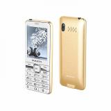 Телефон MAXVI P15 White|Gold