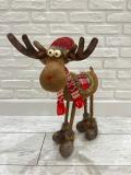 Олень на лапах, новогодний. Игрушка под елку