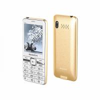 Телефон MAXVI P15 White|Gold