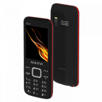 Телефон MAXVI X800 Black|Red