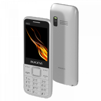Телефон MAXVI X800 Silver